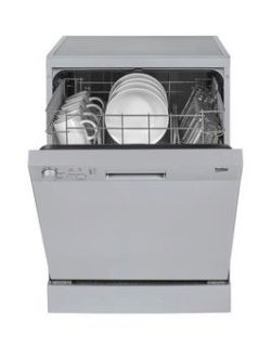 Beko Dfc04210S 12 Place Dishwasher - Silver